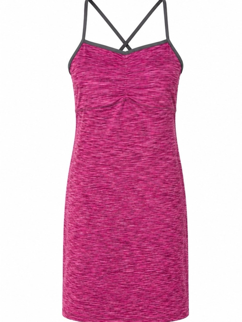Dakini Pink Space Dye Athletic Dress | Criss Cross Back | SIZE SMALL | NWOT
